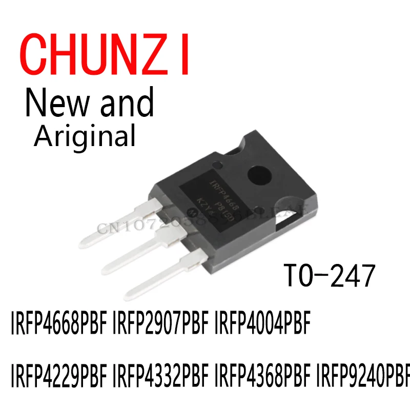 5PCS New and Original IRFP4668 TO-247 IRFP4668PBF IRFP2907 IRFP4004PBF IRFP4229PBF IRFP4332PBF IRFP4368PBF IRFP9240PBF
