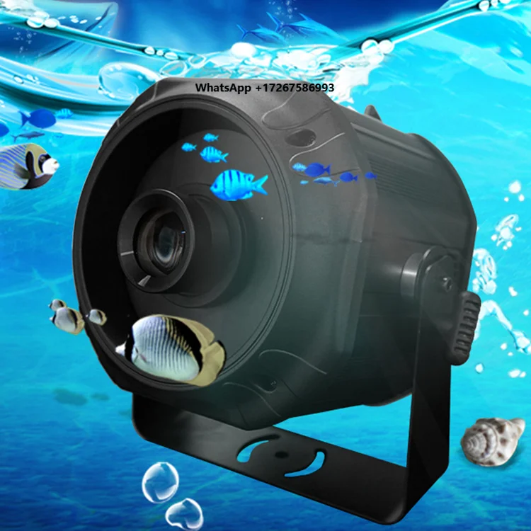 Room Number Logo Projector Ktv Park Dynamic Water Grain 200w Led Advertising Projection Lamp