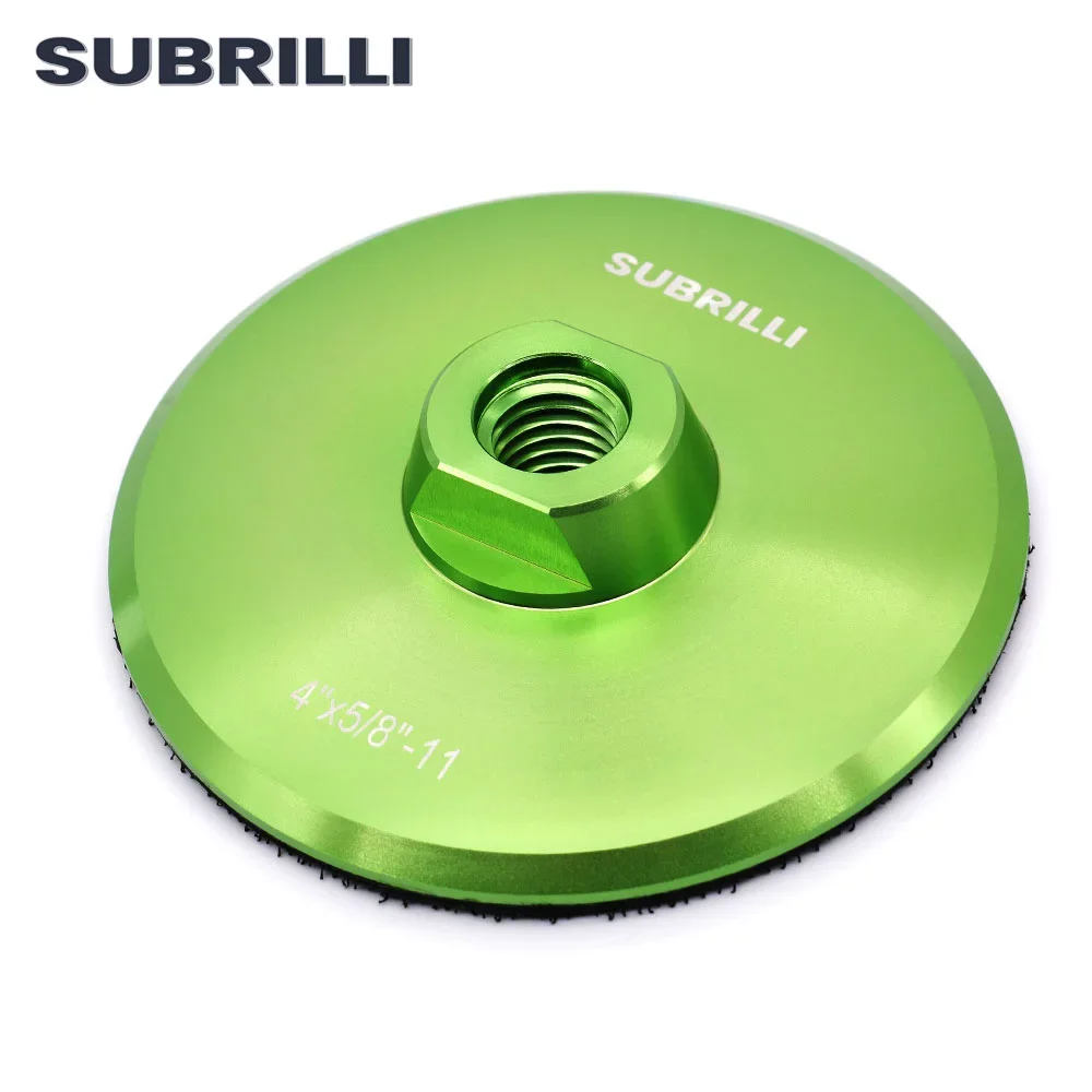 SUBRILLI-almohadilla de respaldo de aluminio de 4 \