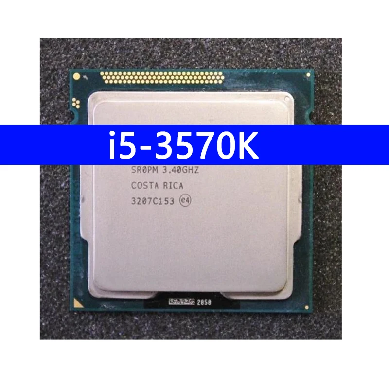 i5-3570 i5-3570K Processor Quad Core 3.4Ghz L3=6M 77W Socket LGA 1155 Desktop CPU I5-3570