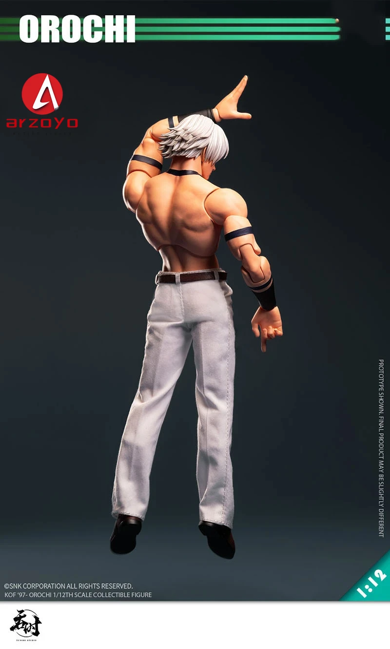 TUNSHI STUDIO TS-015 1/12 Orochi مزدوج الرأس عمل الشكل 17 سنتيمتر الذكور الجندي تمثال نموذج مجموعة كاملة لعبة تحصيل