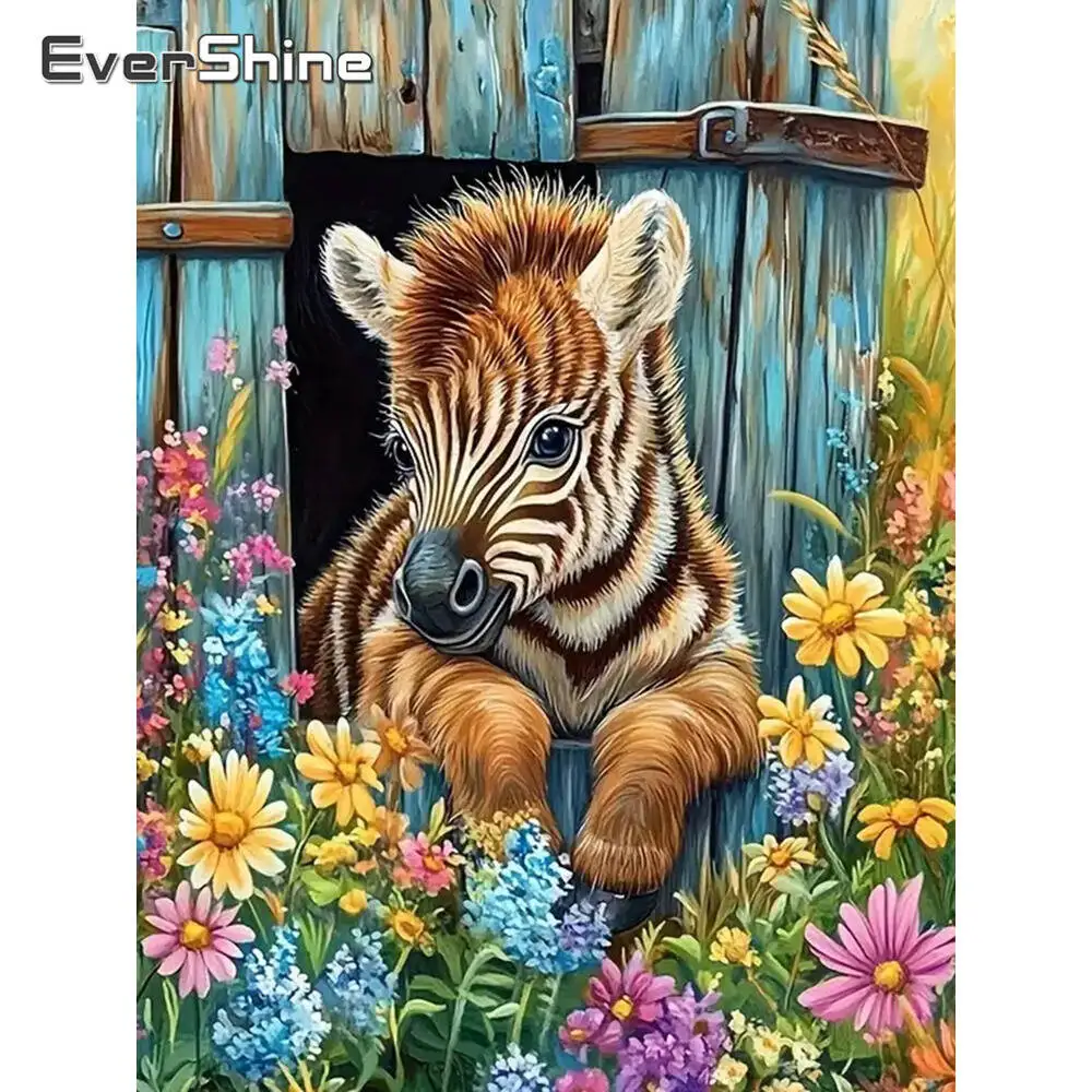 Evershine Diamant-Malerei, Hund, Tier, Strass-Bilder, Cartoon-Diamant-Stickerei, Brücke, buntes Kunsthandwerk, handgefertigtes Geschenk