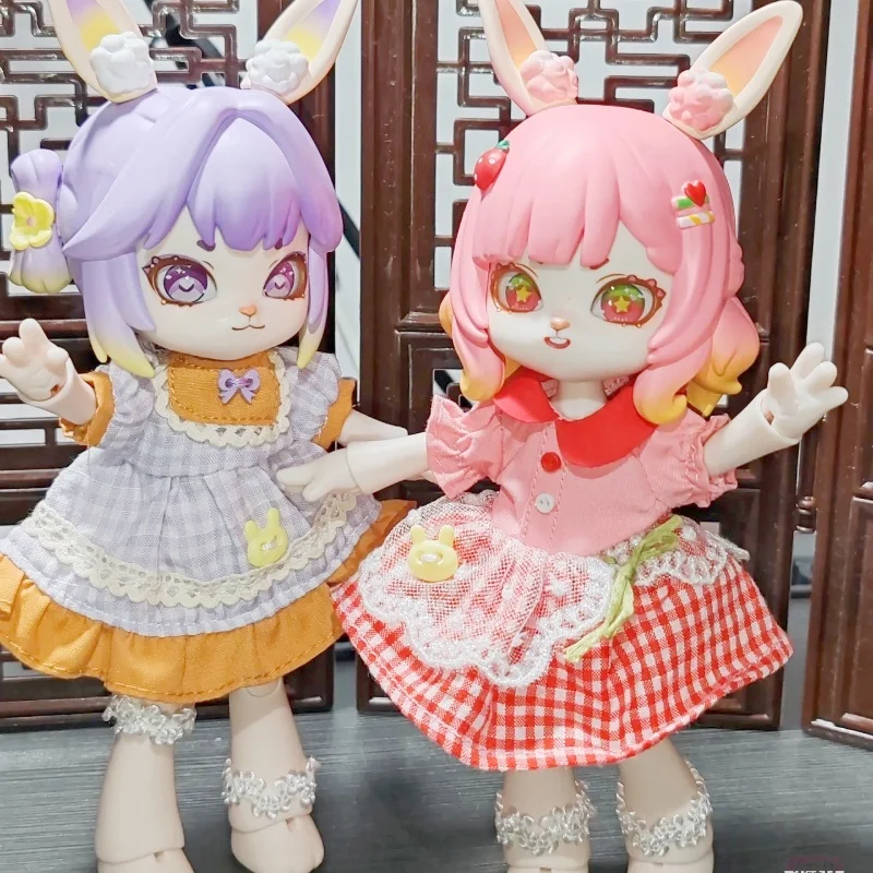 

Милая кукла Бонни Кролик BJD, масштаб 1/12, подвижный шарнир, глухая коробка, оригинальная экшн-фигурка, подарочные игрушки для девочек из мультфильма