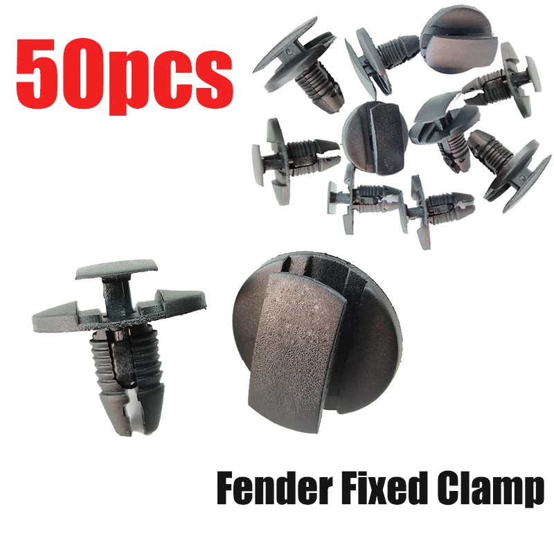 50PCS ตัวยึดอัตโนมัติ Fender การ์ดหัวเข็มขัด Leaf BOARD เรียงรายไปด้วยคลิป Fender FIXED CLAMP สําหรับ Citroen Peugeot สําหรับ Picasso Sega