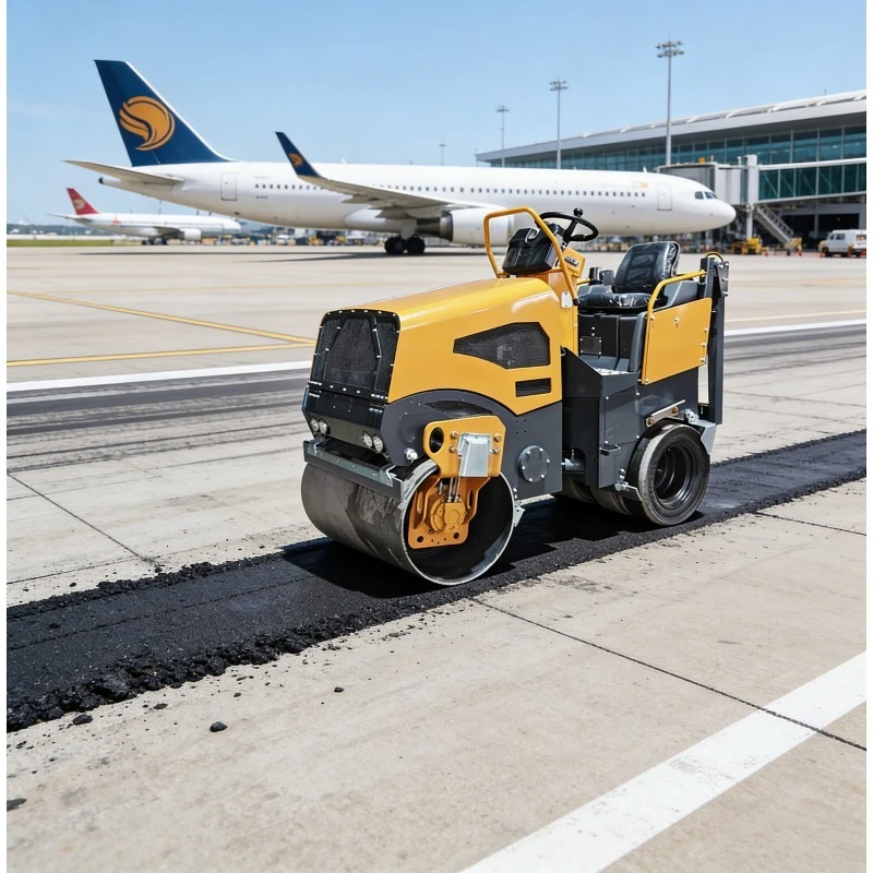 High Efficiency Vibrator Road Roller 3/6/8/10/12 Ton Mini Road Compactor Machine