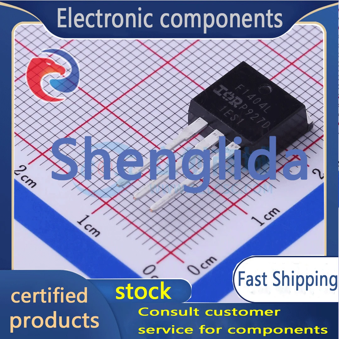 

IRF1404LPBF packaged TO-262 field-effect transistor (MOSFET) brand new off the shelf 1PCS