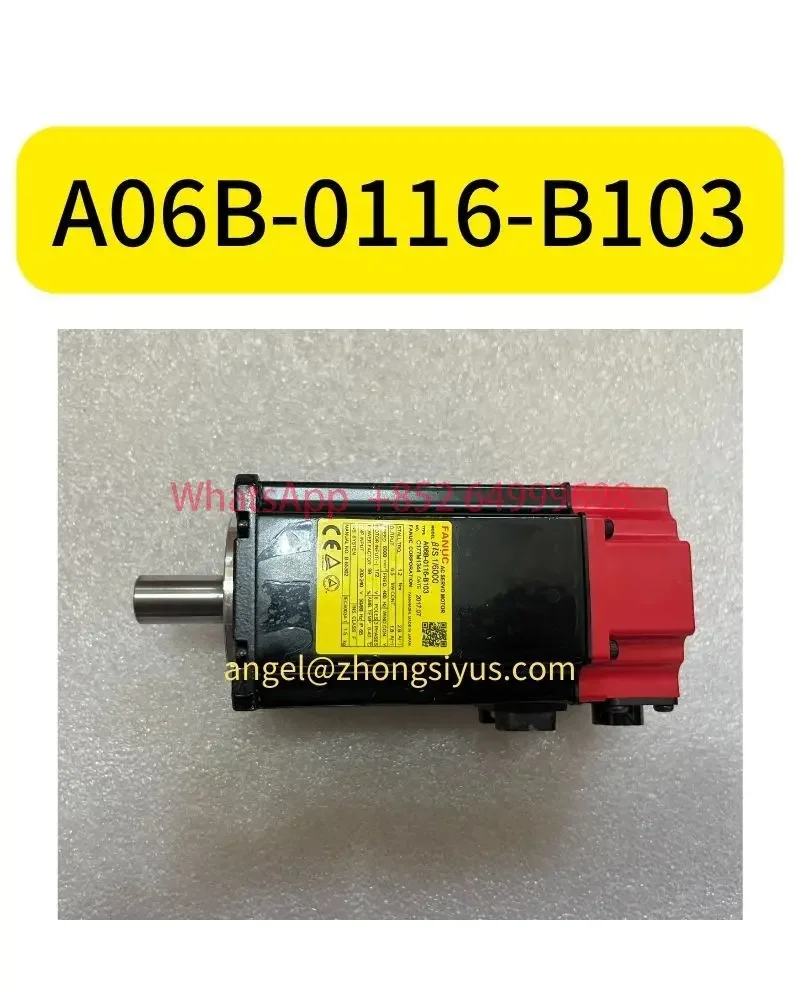 A06B-0116-B103   servo motor CNC spare parts