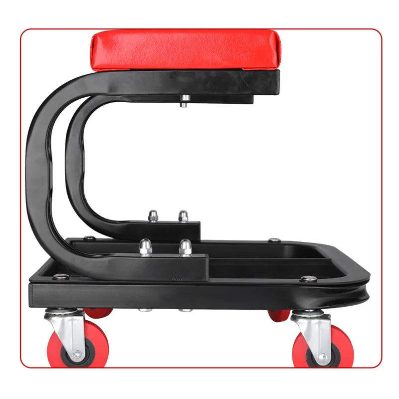 Car Machinery Workshop Tool tray Rolling Creeper Seat Universal Auto Repair Bench Heavy-duty ToolBracket Roller Cart Toolbox