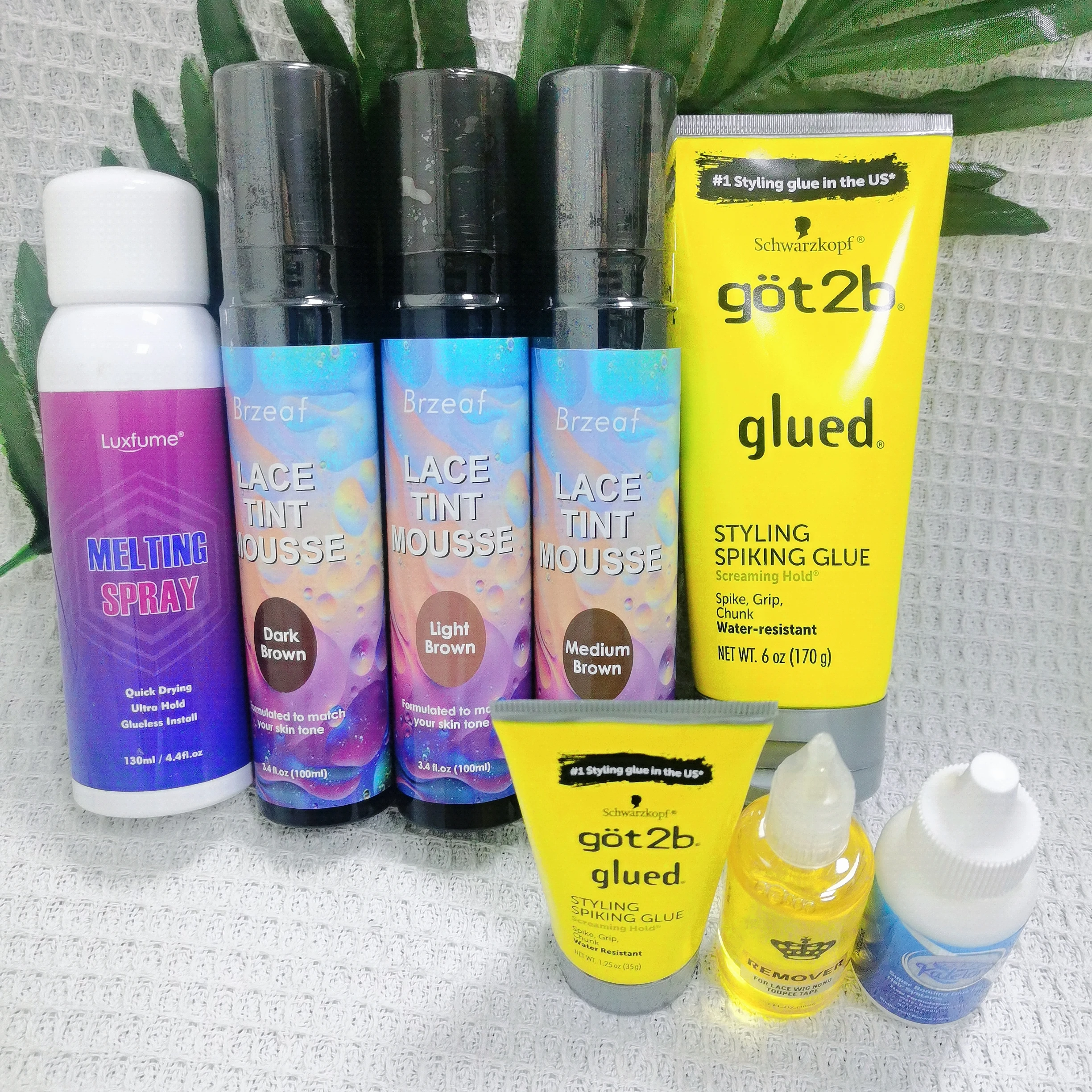 Hair Glue Spray Hair Glued Hair Styling Care Tool Salon Hairdressing Got2b glue Got2b spray melting spray 130ml Hair Styling Gel