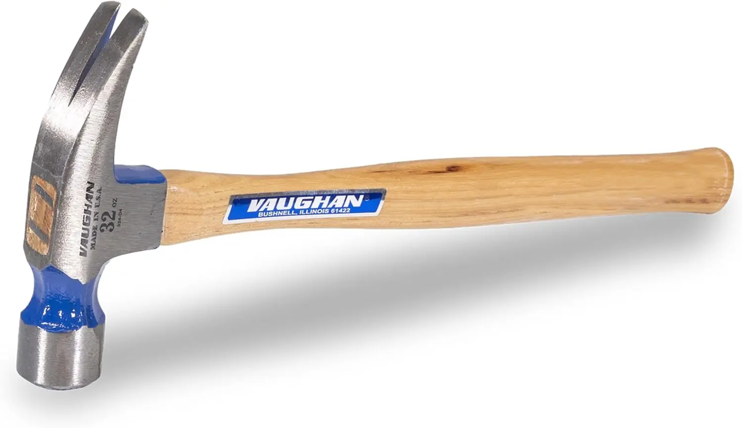 

Молоток для облицовки стен 32 унции, с гладкой головкой, рукоятка из орехового дерева, сделано в США, для профессионального использования