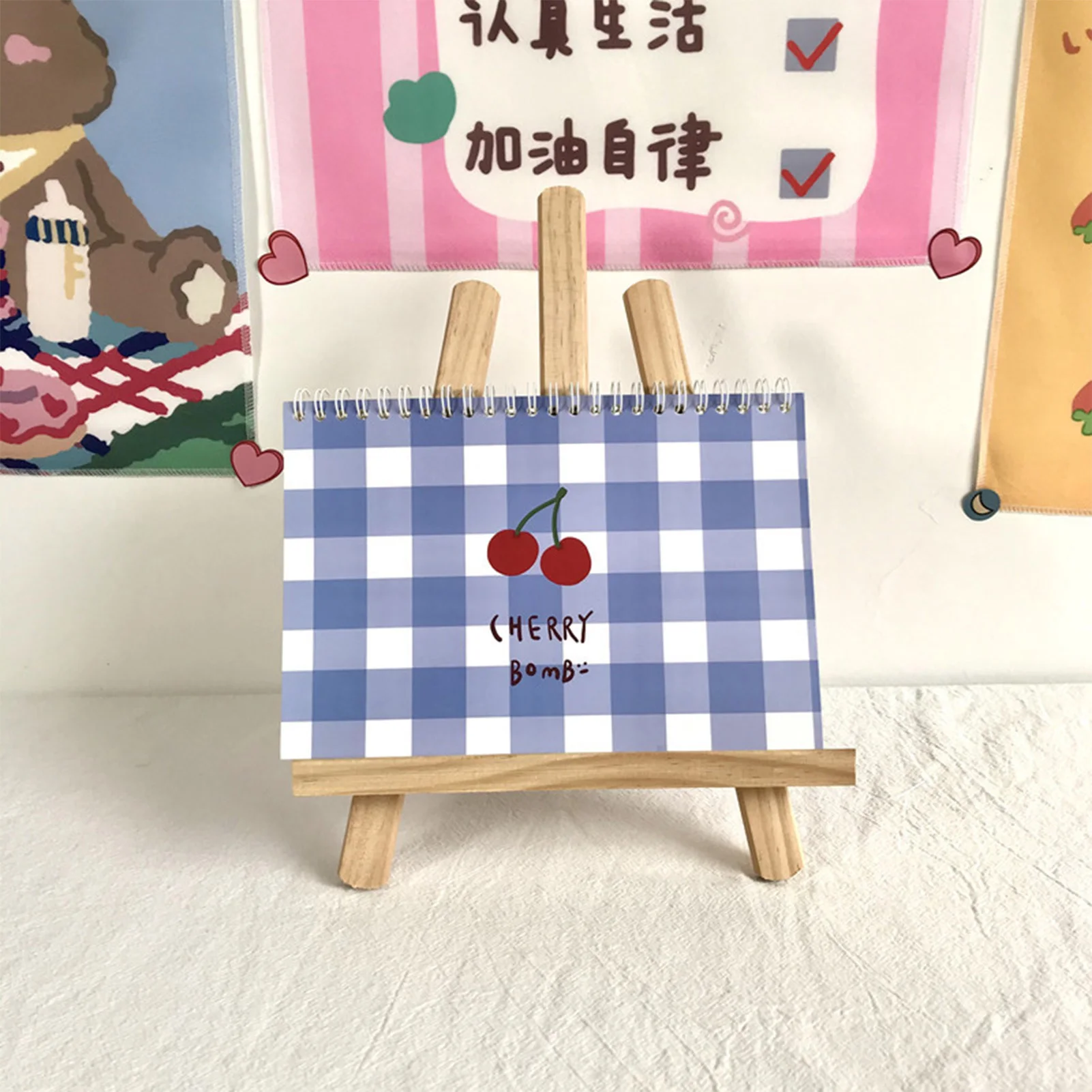 A5 Reusable Sticker Collecting Notebook Thickened Portable Stationery School Supplies Aesthetic Cover Student Take Note Summary