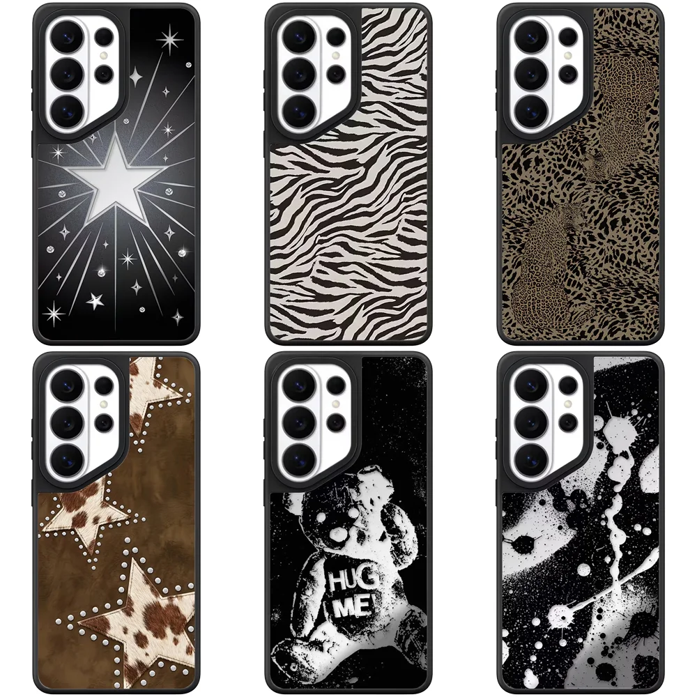 608061 Mirror Magnetic Case: Compatible with Samsung Galaxy S23 U S24U S25 S26 Ultra S25+ S26 Plus Shell