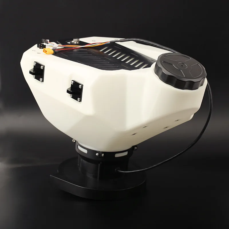 EFT plant protection machine, seeding system, seed, fertilizer, bait, particle drone equipment spraying load 10L