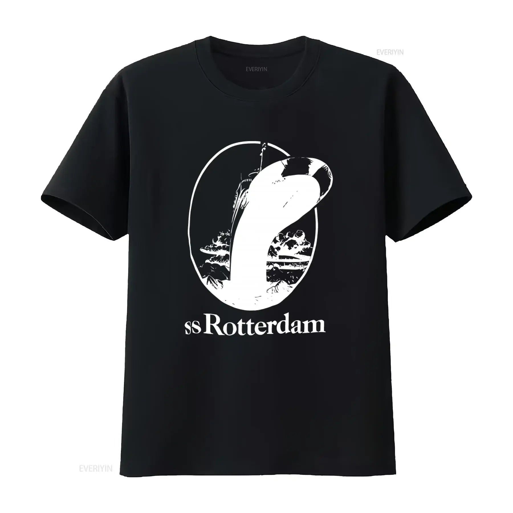 1980s Vintage SS Rotterdam Ocean Liner Ship T Shirt USA Made 80s VTG Retro Style vintage Washed graphic Comfortable