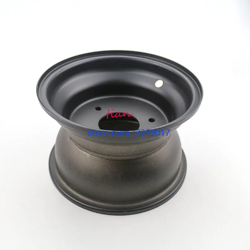 6 inch wheel hub use 145/70-6 13x5.00-6 13x6.50-6 tire tyre ATV 3 hole Vacuum rims for 110-125cc Go-Kart, ATV, lawn mower