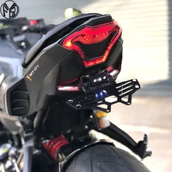 LED Tail Light For YAMAHA MT07 FZ07 2014-2017/ MT25 MT03 YZF R3 R25 2014-2021 18 19 Integrated Turn Signal Brake Lamp Motorcycle