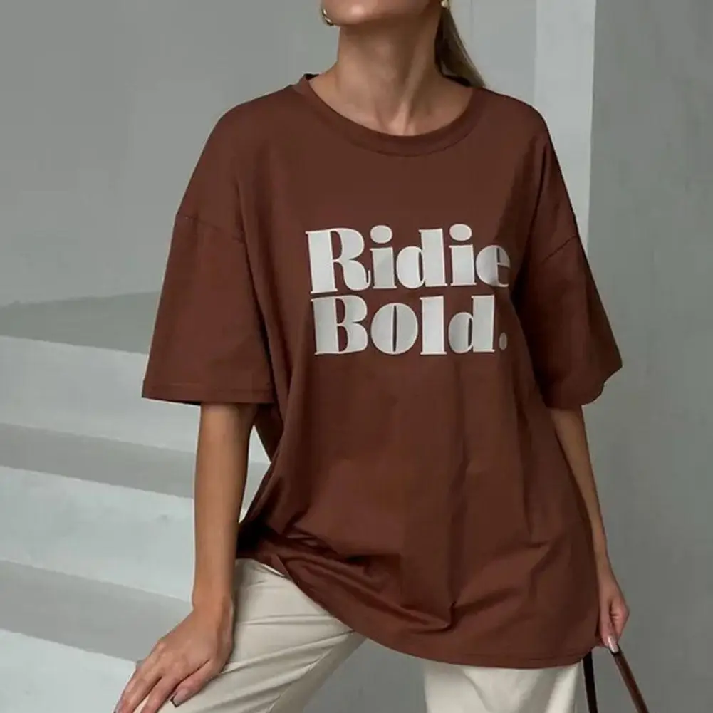 ربيع الموضة L 104 سنتيمتر تمثال نصفي السيدات عادية بلوزة مطبوعة مريحة قميص غير رسمي قمة عصرية 1 قطعة حزمة #4