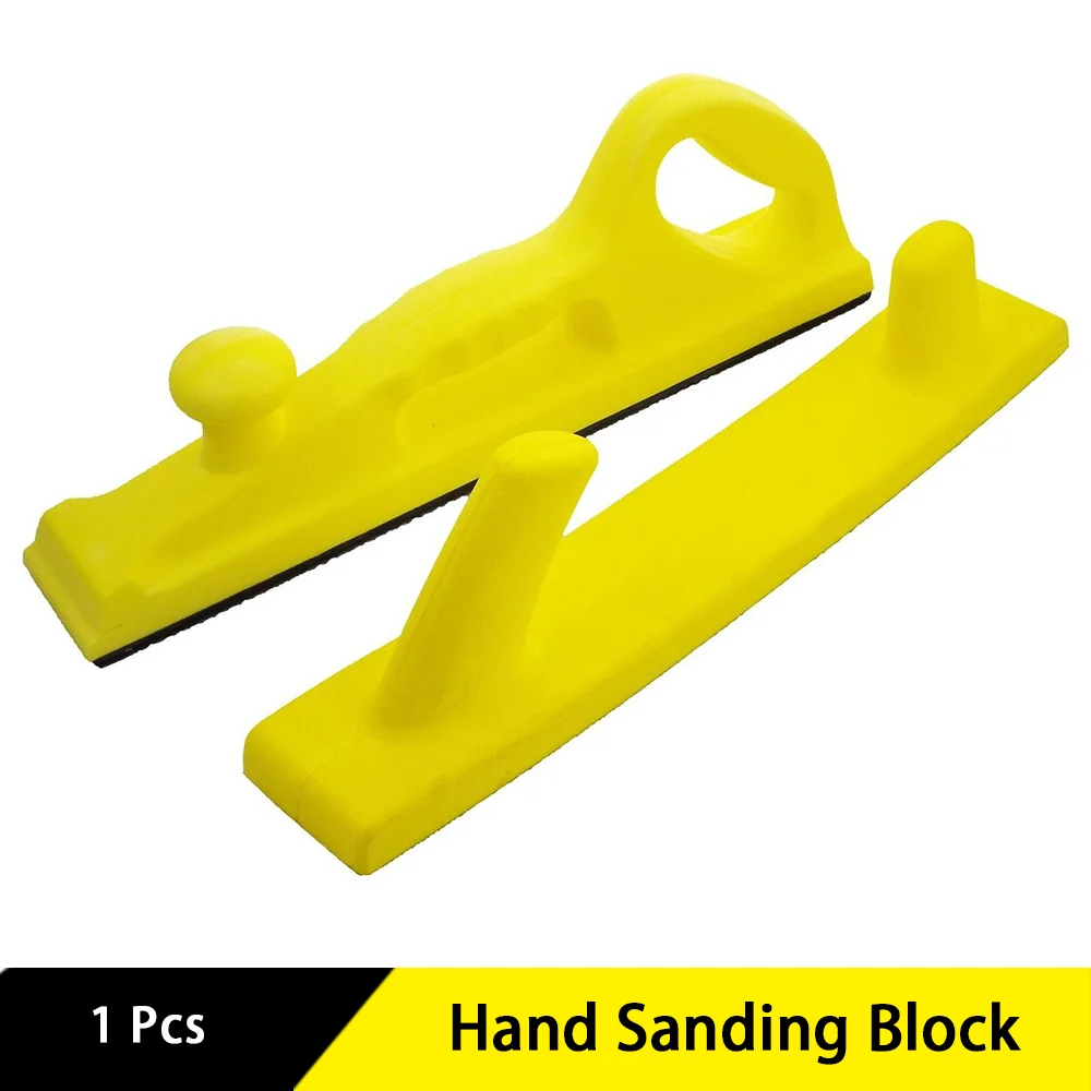 Hand Sanding Block 1 Pcs Hook & Loop Backing Versatile for Using Sanding or Polishing in Auto Body and Painting Shops