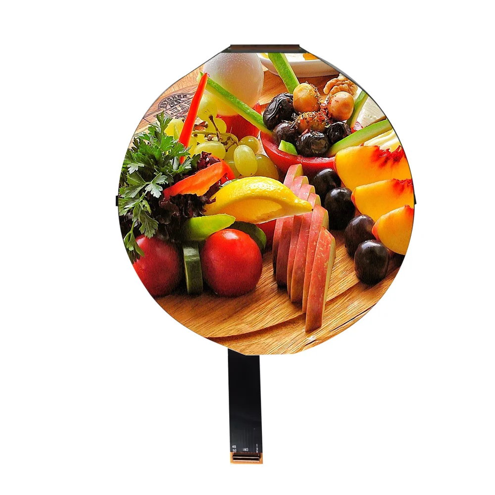 5 Inch 1080x1080 Resolution TFT IPS Round LCD Display with MIPI DSI Interface