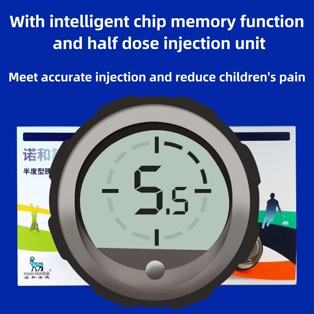 Novo Nordisk Insulin Pen for Child Semi-scale 0.5 Unit Children's Pen NovoPen Echo Children's Blood Sugar Memory Injection Pen