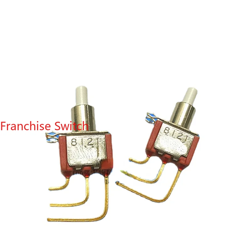 Button Switch 8121   3 Pin Side Bend Self Reset   