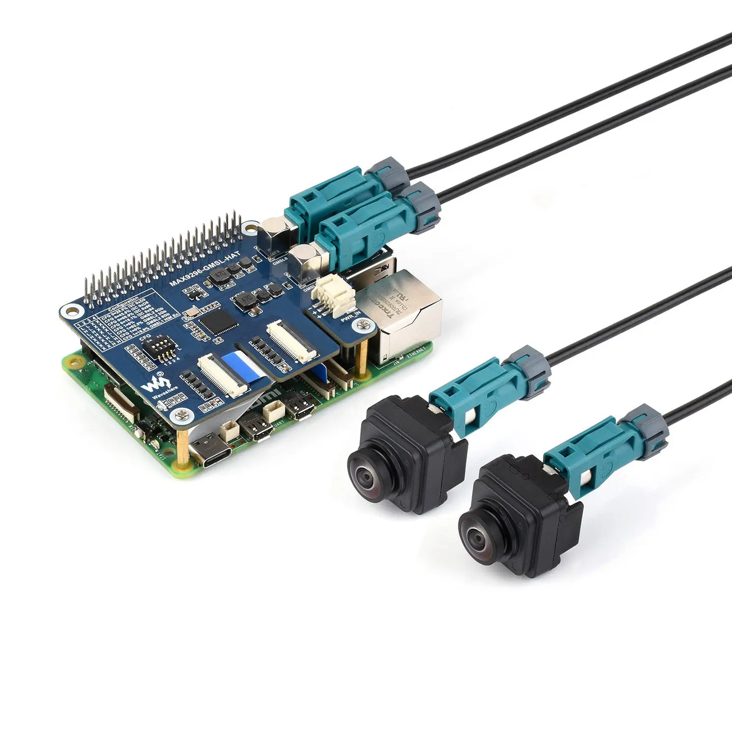 GMSL automotive grade camera image sensor 1 million pixel MAX96701 serializer builtin ISP