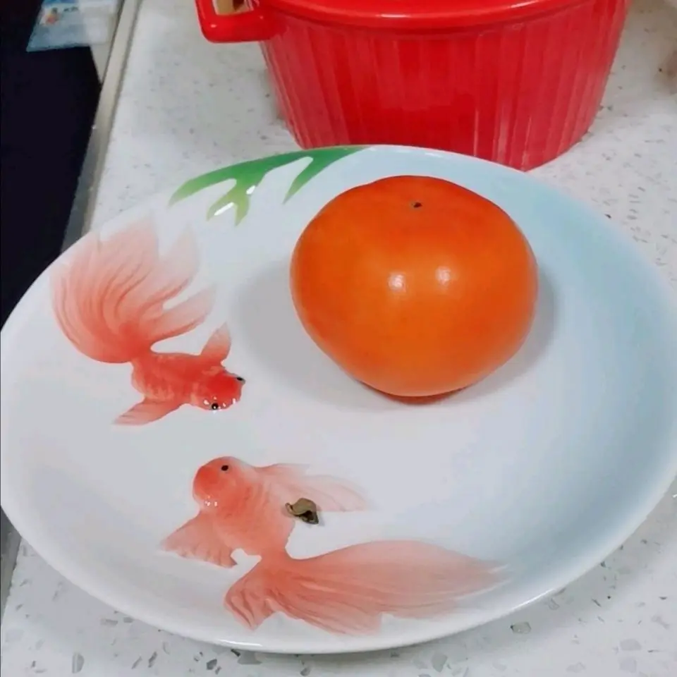 Ceramic Animal Shallow Plate Tableware Household Microwave Oven Goldfish Plate Restaurant Dim Sum Fruit Cake Steak Food Plate