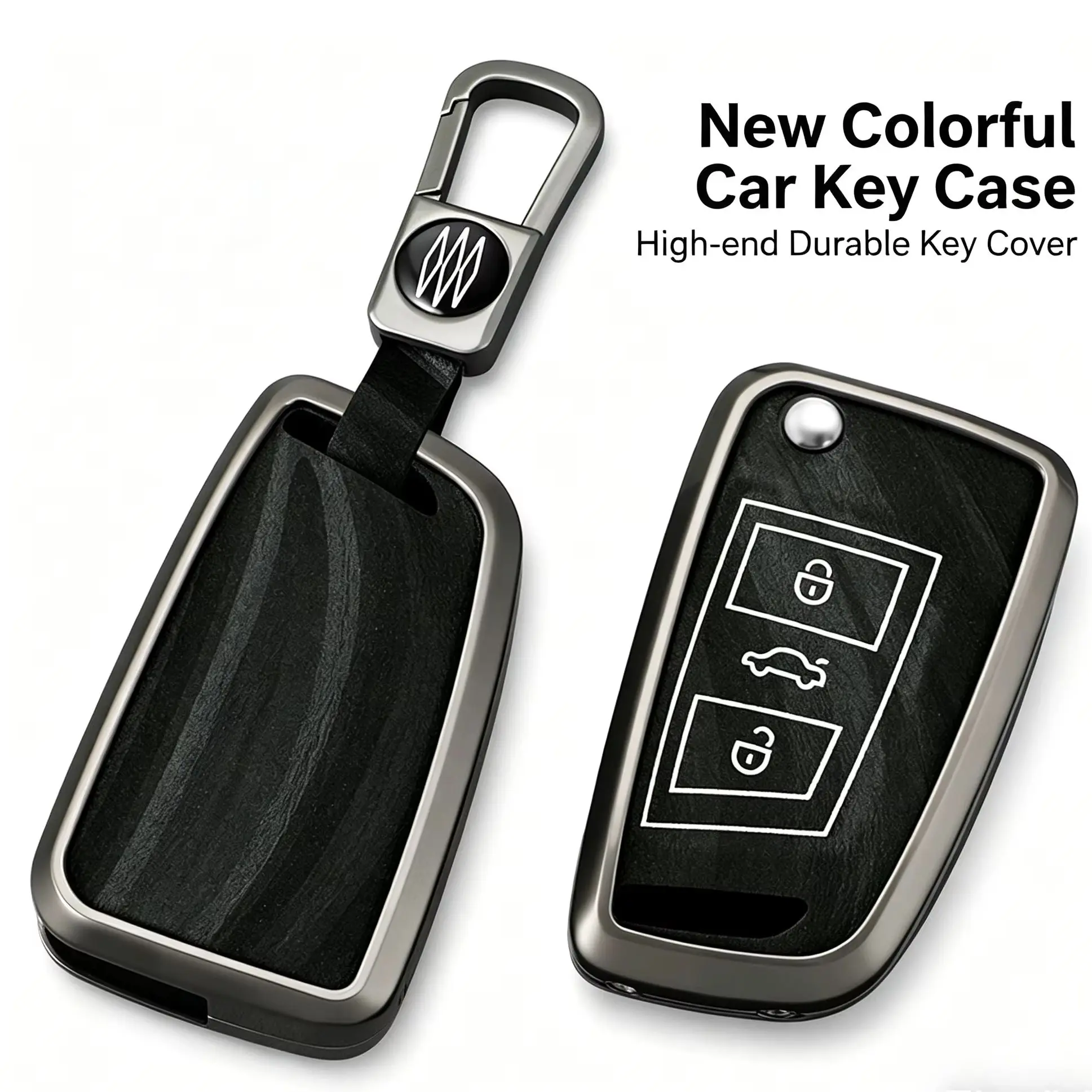 Car Interior Key Accessories Suitable for 2017Volkswagen Passat Key Cover Protective Case Car Lock Protective Shell Modification