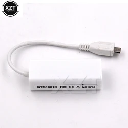 Micro USB to RJ45 Tablet PC Wired OTG Network Card