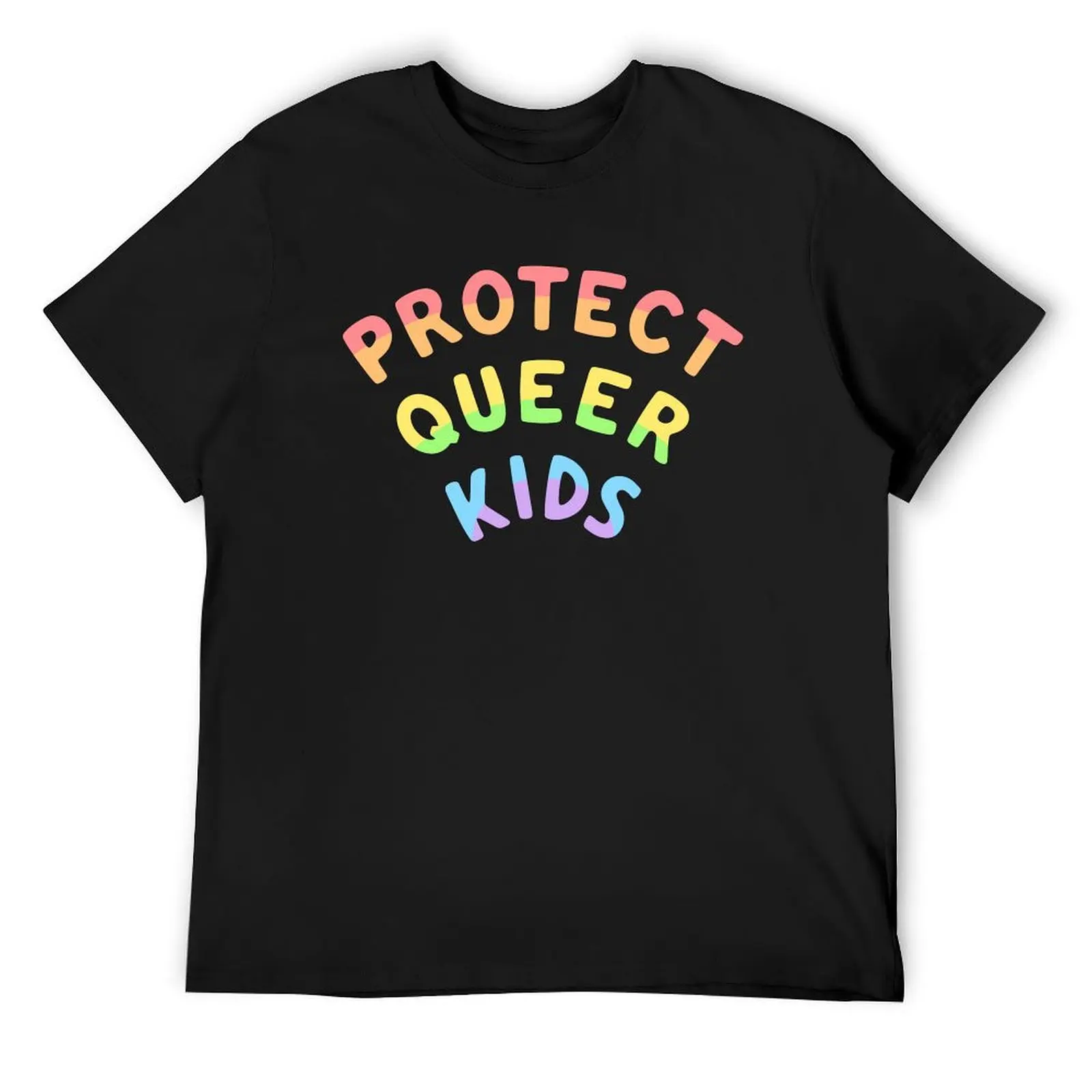 Protect Queer Kids T-Shirt oversized graphic tee plus sizes graphic tee shirt T-shirts for men cotton