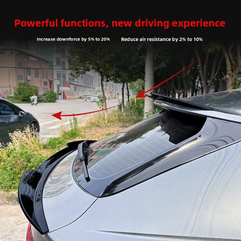 

Spoiler Kit Upgrade for Audi Q3 F3 Sportback 2019+, Rear Roof Wing Tail Spoiler, OEM Style Precise Fit