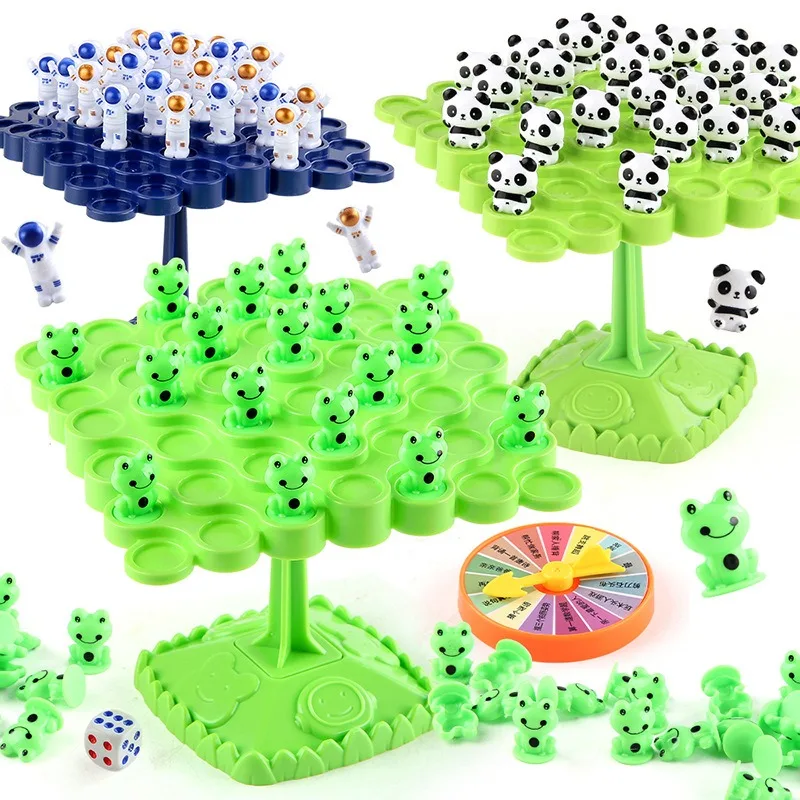 Balancing Monkey Toy Monkey Balance Tree gioco da tavolo Montessori Interactive Math Toys Kids Puzzle Thinking Training Game giocattolo per bambini