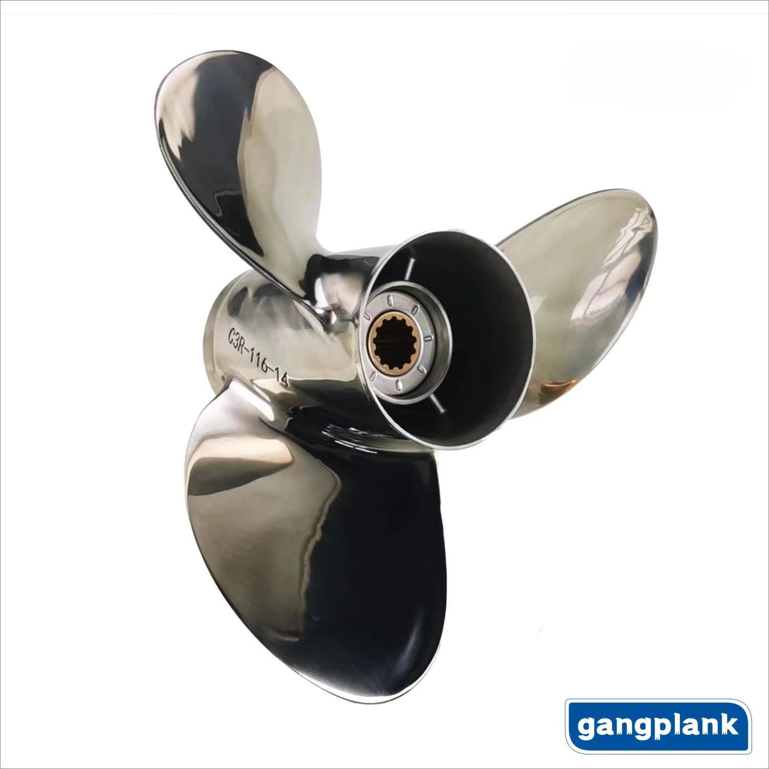 For Suzuki 35-60 HP Stainless Steel Propeller Marine Outboard Propeller 11 5/8X12 11 5/8X13 11 5/8X14 13 Tooth