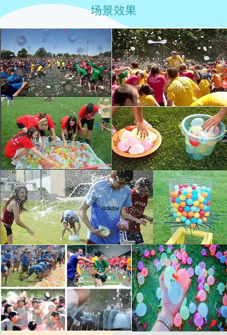 Balão cheio de água, bola de água brinquedo piscina praia festa água diversão brinquedos cor balão bolas de água brinquedos de banho