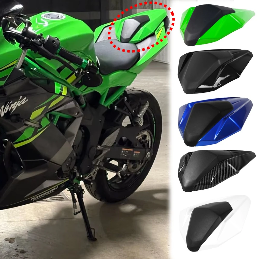 Für Kawasaki Ninja125 Z125 2018 2019 2020 2021 Ninja Z 125 Motorrad-Beifahrersitzbezug, Solo-Sitzabdeckung, Verkleidung, Flügel