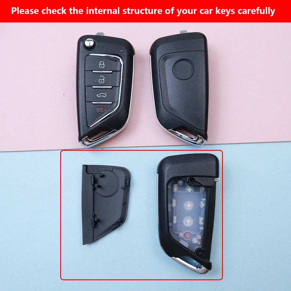 3, 4, 5 кнопок, автомобильный универсальный чехол для дистанционного брелока, корпус для KD, Xhorse, Vvdi, Keydiy