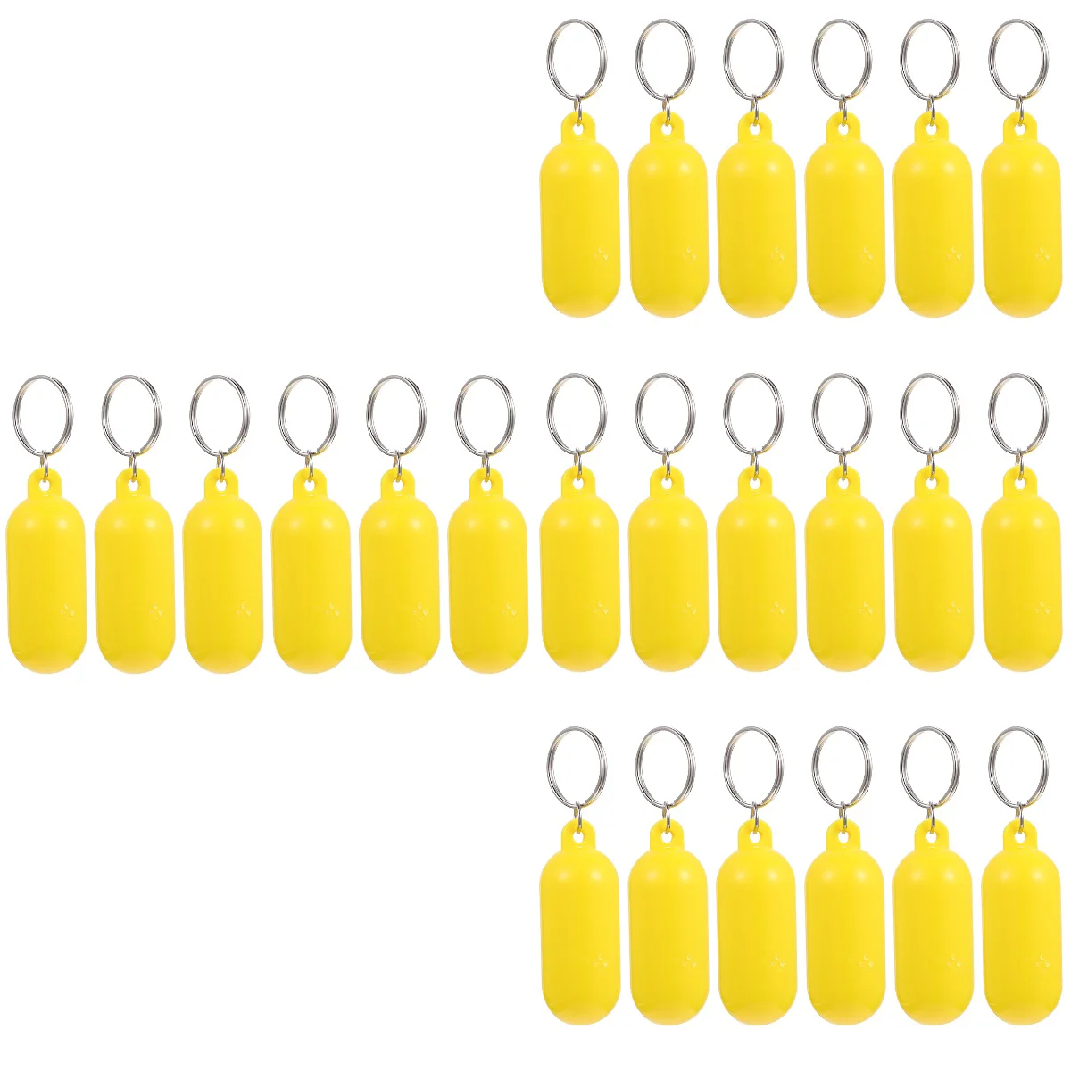 

4 Count Floating Key Ring Bag Chain Floaties Pendant Backpack Hanging Decors Fob Buoy Keychain Pendants