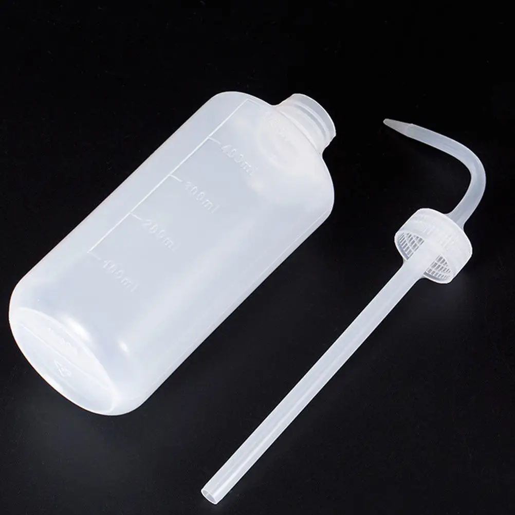 

6Pcs Plastic Watering Bottles Squeeze Containers 250Ml 500Ml Bent Nose for Succulent Cactus Orchids Terrariums Office Gardening