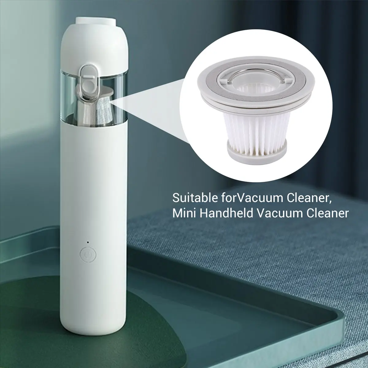 #69Y Anwor HEPA Filter for Xiaomi Vacuum Cleaner Mini Hepa Filter,Cartridge Filter,(plastic)