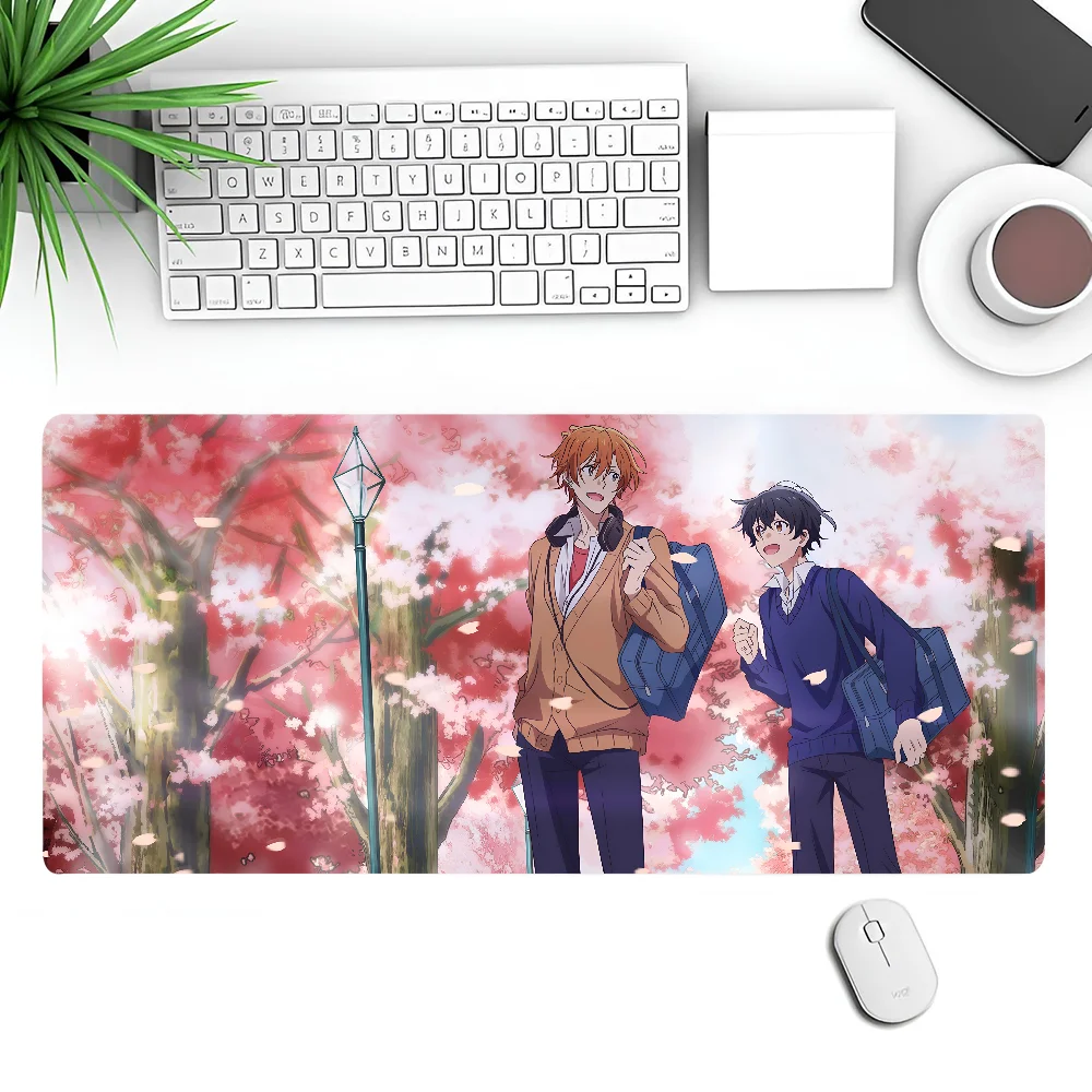 Sasaki And Miyano Anime Mousepad Large Gaming Mouse Pad LockEdge Thickened Computer Keyboard Table Desk Mat