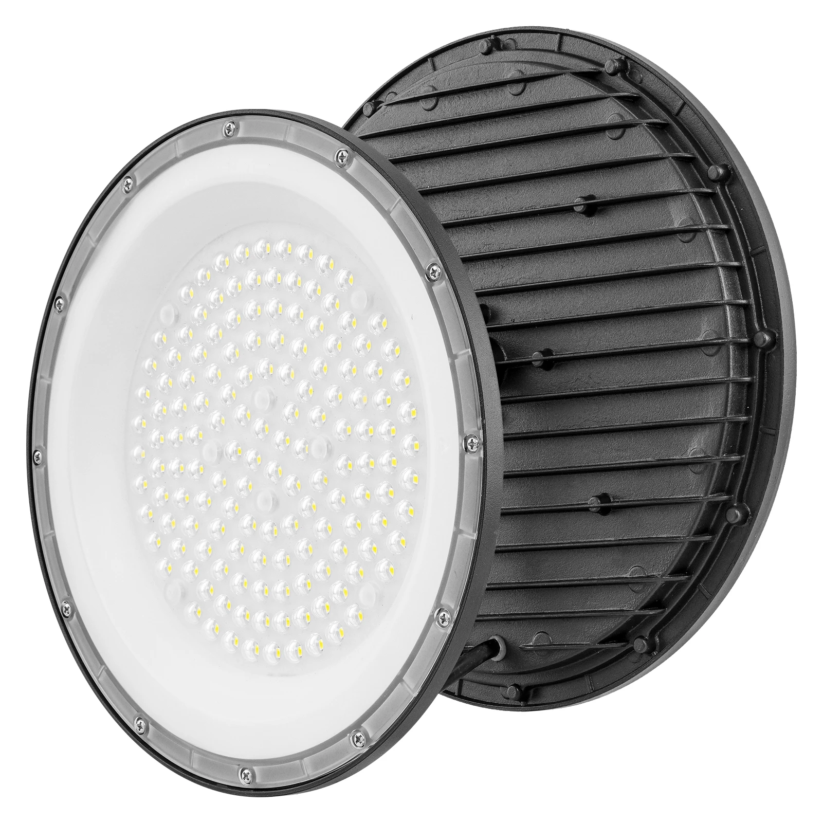 200W 300W 500W LED-Hallenleuchte Industrielampe Garage Lagerhaus Weißlicht 6500K Wasserdicht Gewerblich Markt Fabrik