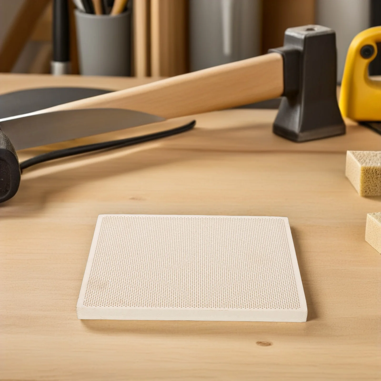 الكوارتز العسل لحام الطوب مقاومة للحرارة لحام حصيرة أدوات صب المجوهرات مجلس لوحة لحام مقاومة للحريق #3