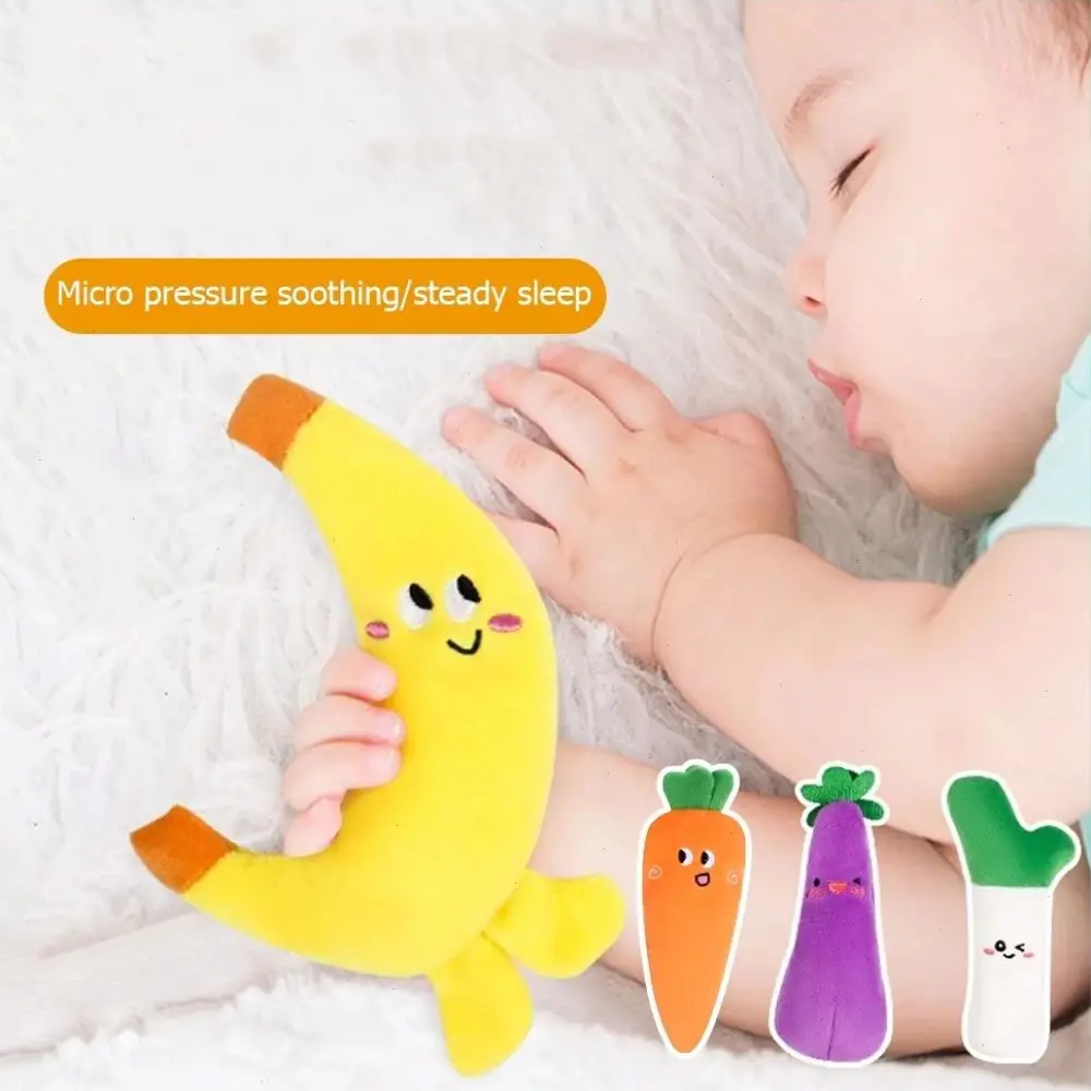 Cullino Montessori a forma di carota per neonati, morbido e lenitivo per il sonno, anti-salto, a forma di banana, per neonati