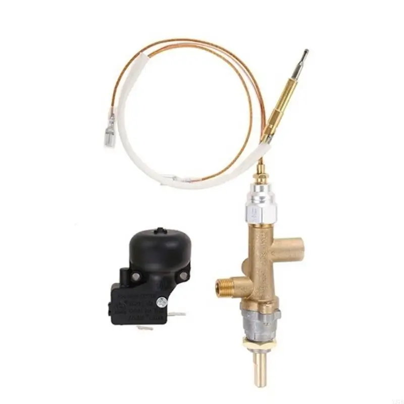 Valvole a gas in ottone robuste comode per i sistemi riscaldatori camera e patio