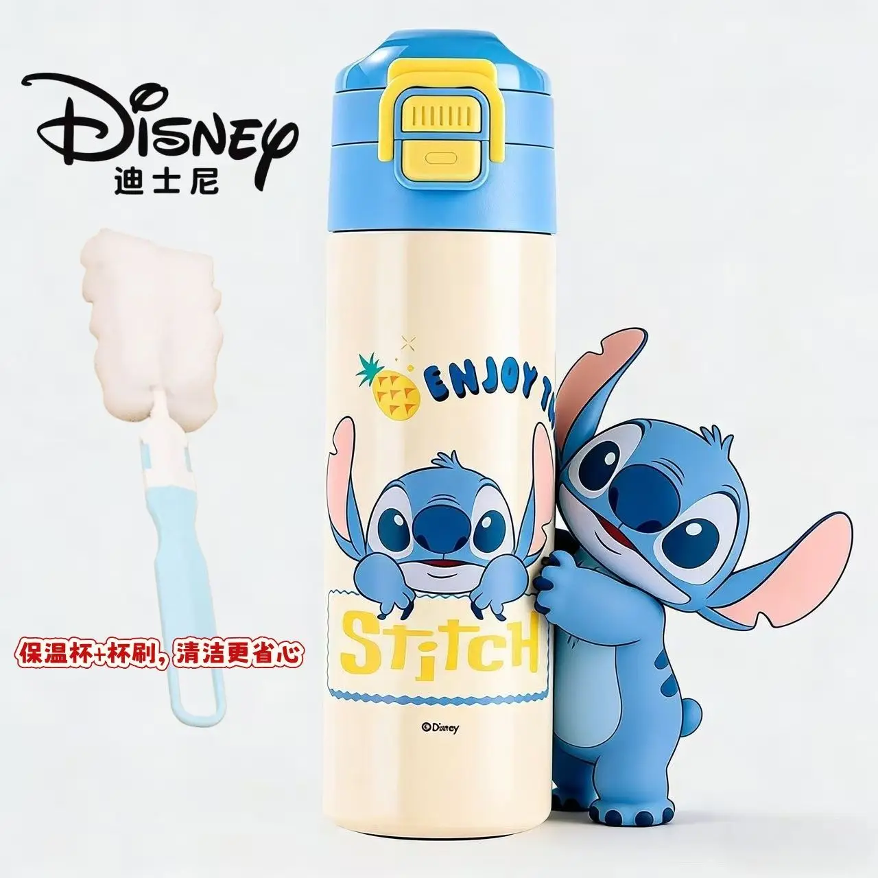 

Детская термочашка Disney Zootopia, школьная бутылка для воды Judy, портативная чашка St, прямая питьевая изолированная кружка из нержавеющей стали 304.