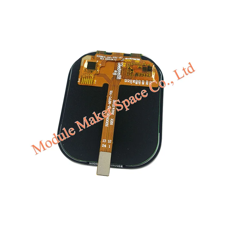 2.01-Inch AMOLED Display Module with Capacitive Touch QSPI Interface 240x296 Driver ICNA3306 Color Touch Display Module Test Kit