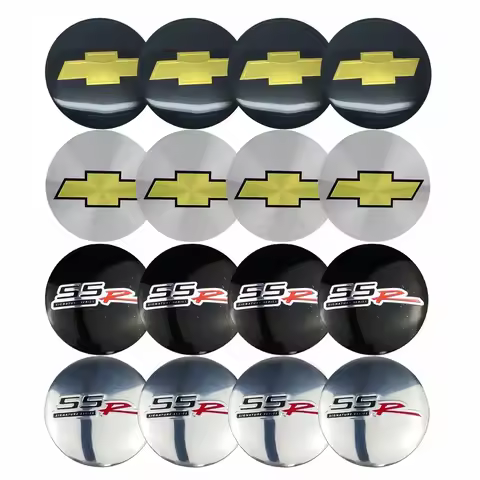 Car Wheel Hubcap Center Cover Sticker 56mm for Chevrolet Cruze Silverado Traverse Spark Equinox Cobalt Malibu Aveo Sonic Orlando