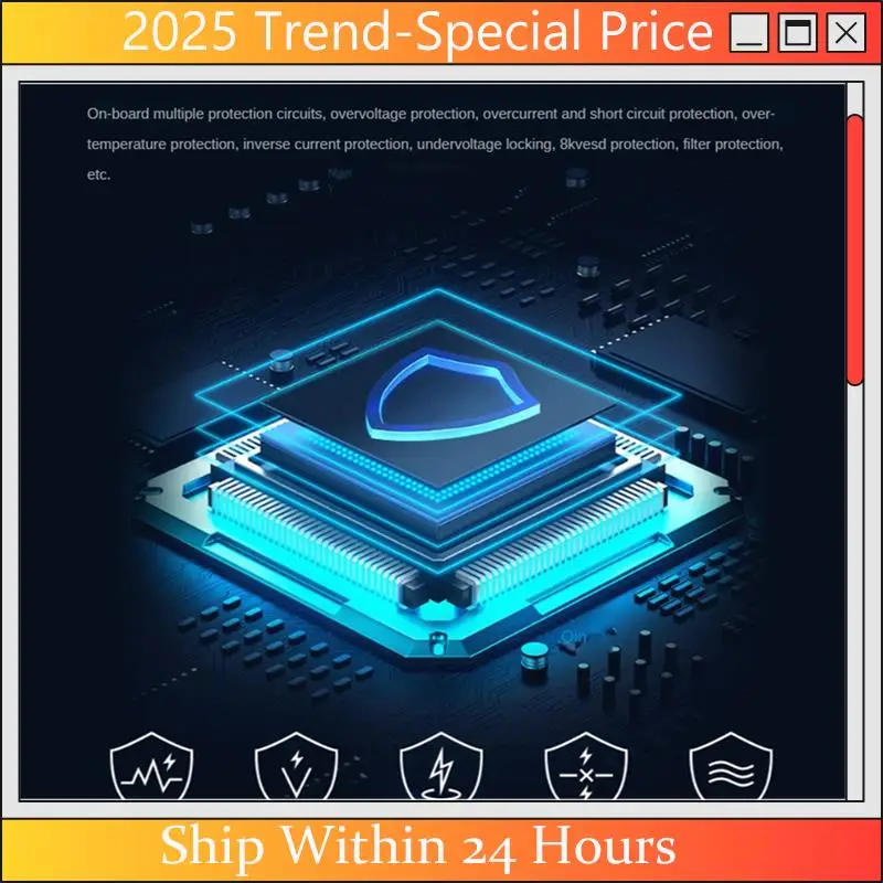 

CHYY Top Industrial Grade 7-Port USB HUB USB2.0 Multi Interface HUB Docking Station Converter Expansion Adapter