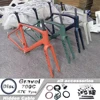 CECCOTTI Cuadro de bicicleta de grava de color DIY con manillar Diseño de cable interno completo Cuadro de bicicleta 1