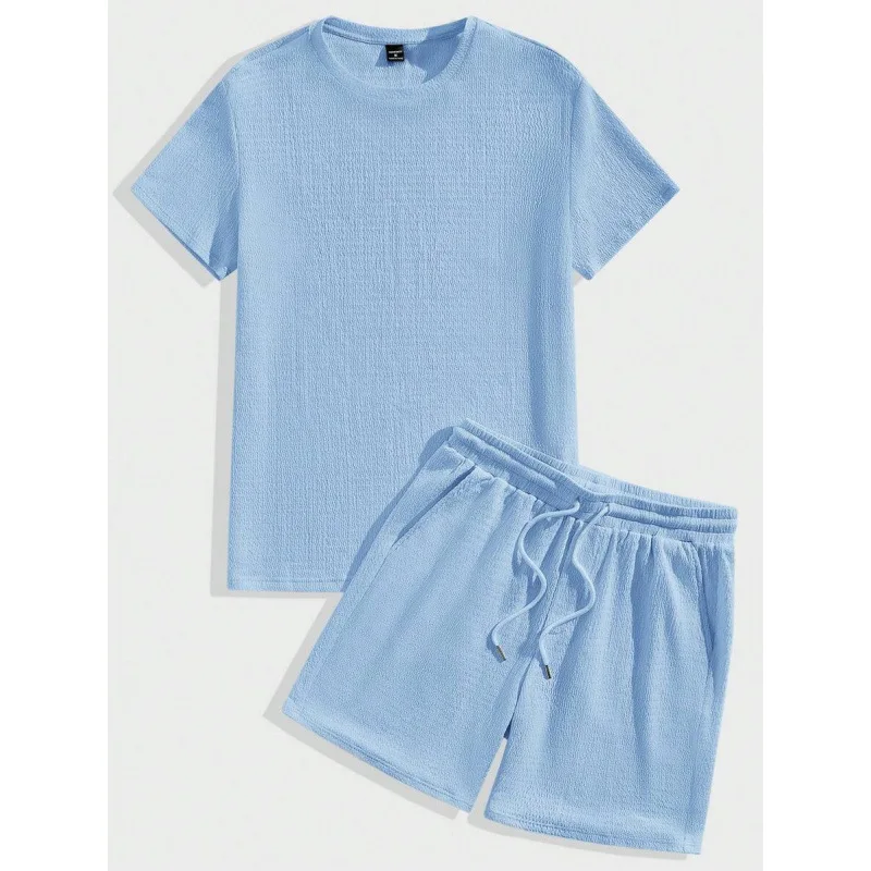 

Business Short Sleeve Suit W 78820 Fashionable Four Seasons Men's Set Cross-Border Clothing Brand Unbranded Item Number